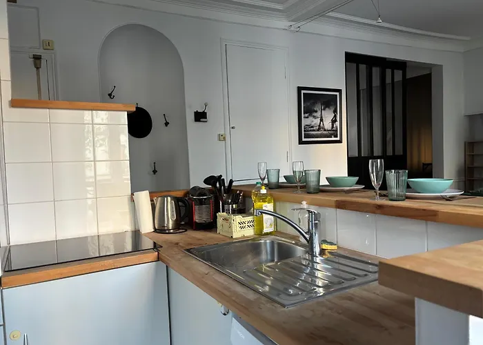 Appartement Charming Parisian Loft Near Opera - Tf24