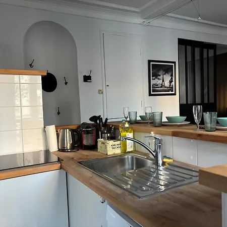 아파트 Charming Parisian Loft Near Opera - Tf24
